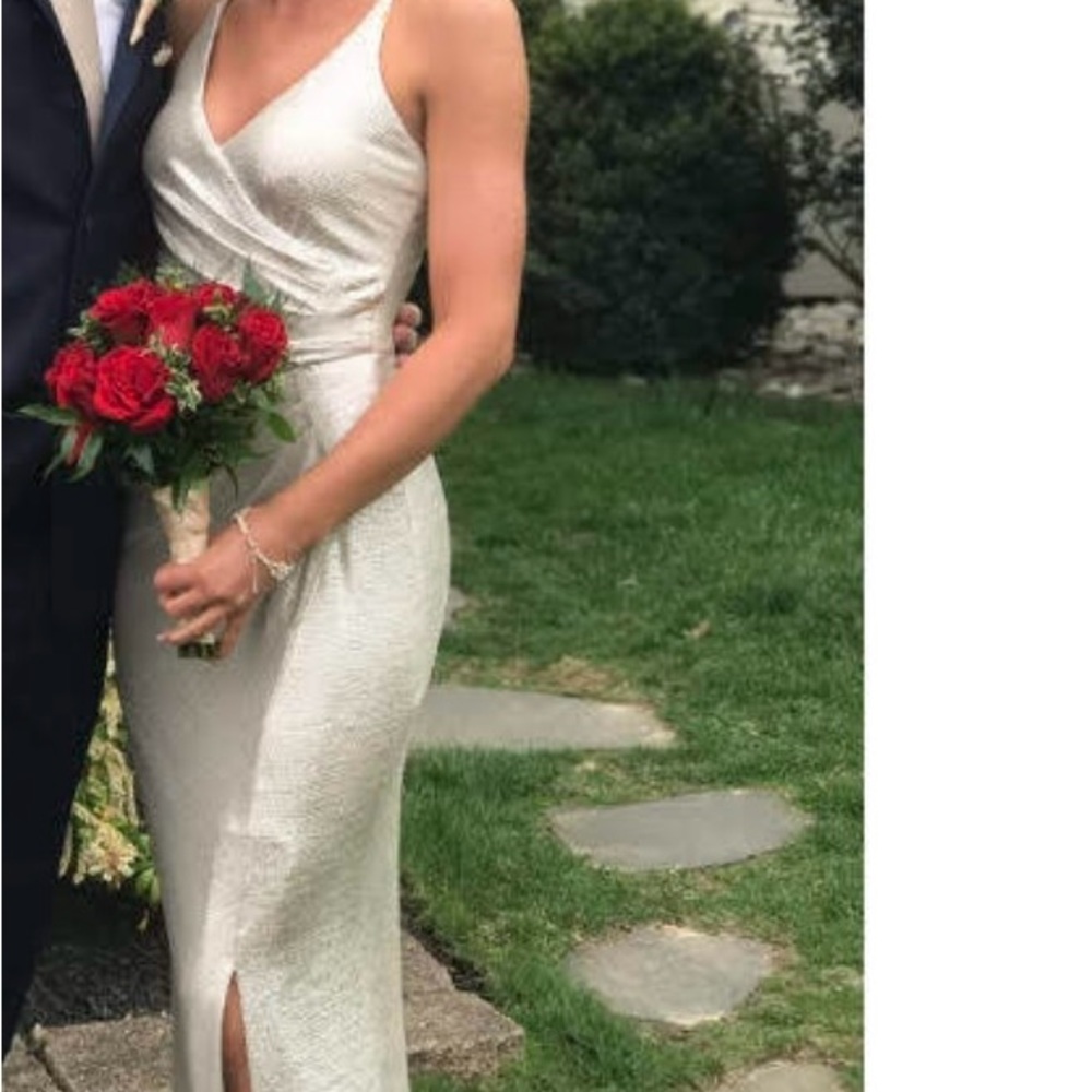 Elegant Champagne Sleeveless Dress